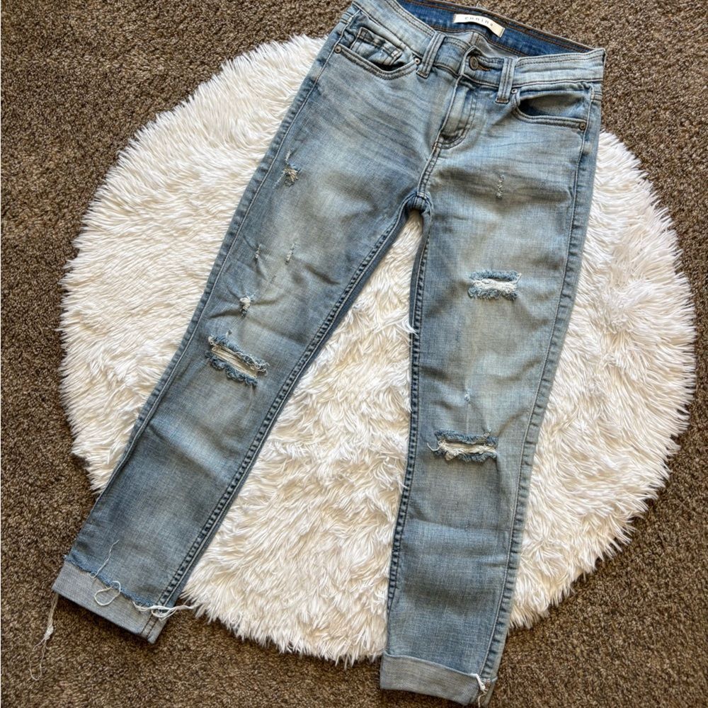 Eunina Jeans Sasha Mid‎ Rise Skinny Cigarette Womens Size 1